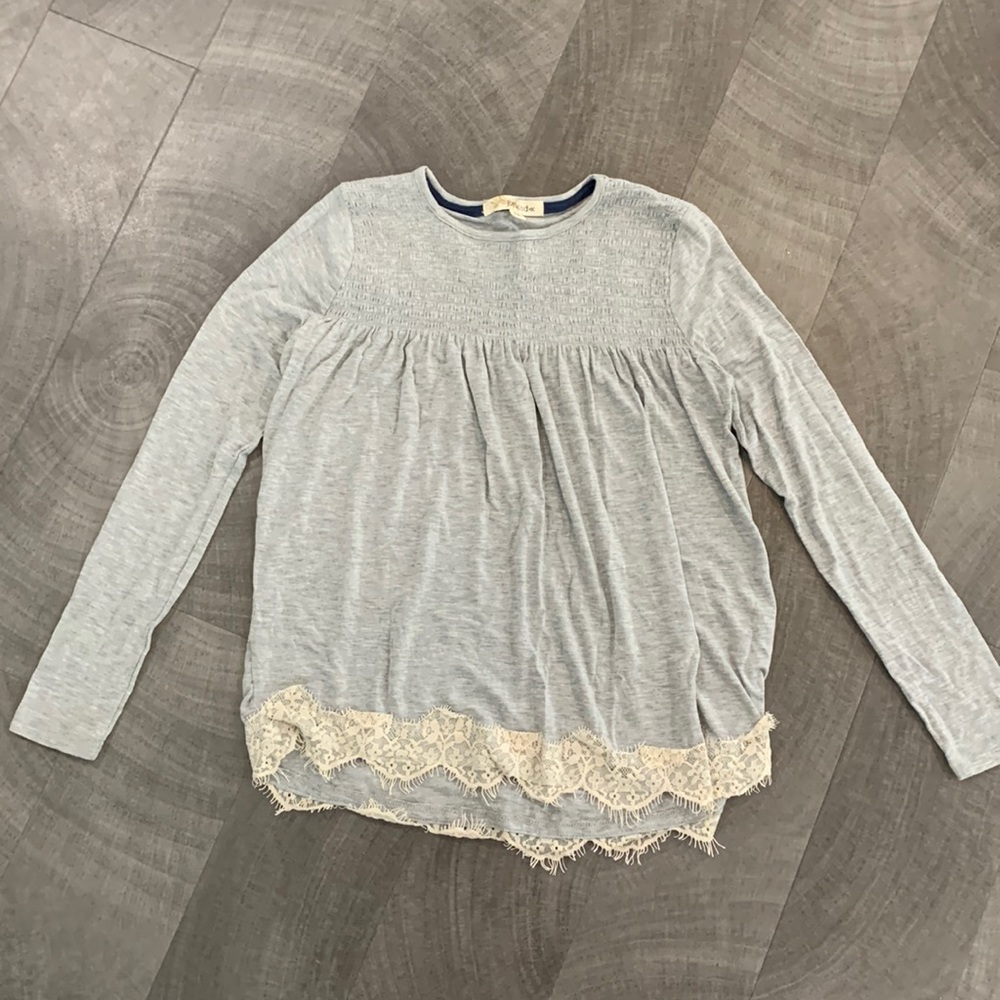 Womens XS Long Sleeve Top